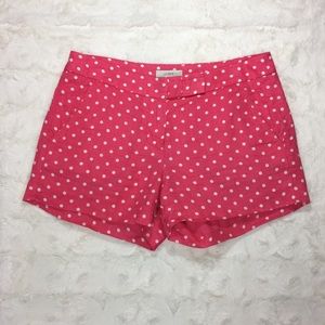 J. Crew Polka Dot Linen Short size 0